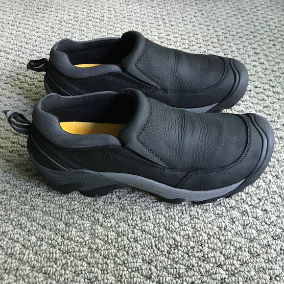 Keen Targhee II Soho Slip On Shoe In Black/Steel Grey In Men\'s Size 9 main image 9